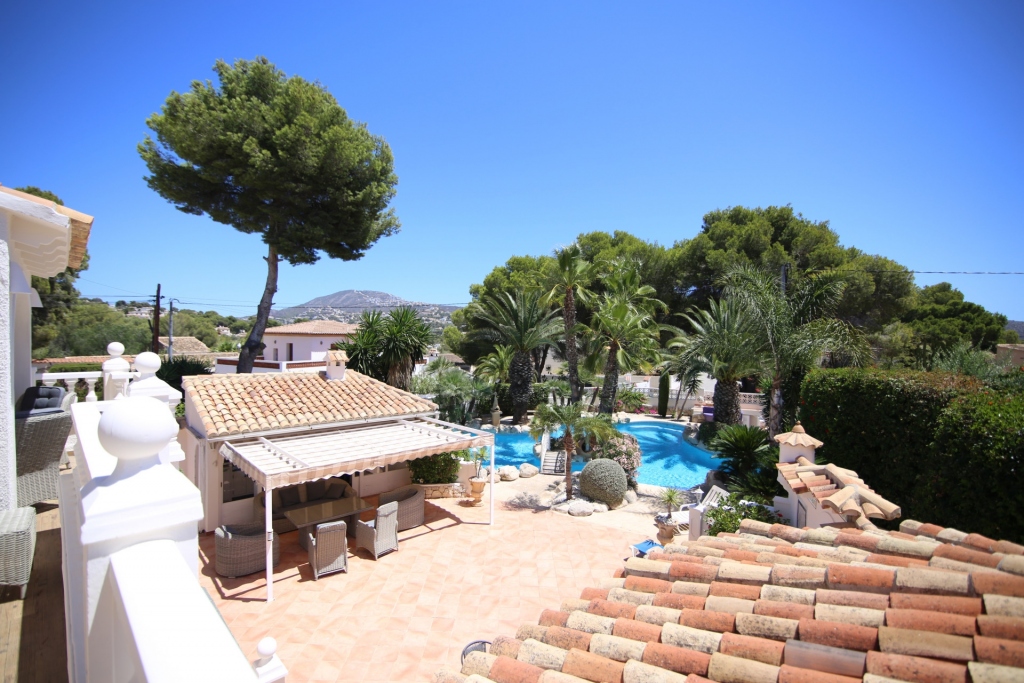 4 bed villa in Moraira