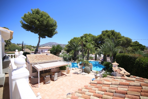 4 bed villa in Moraira