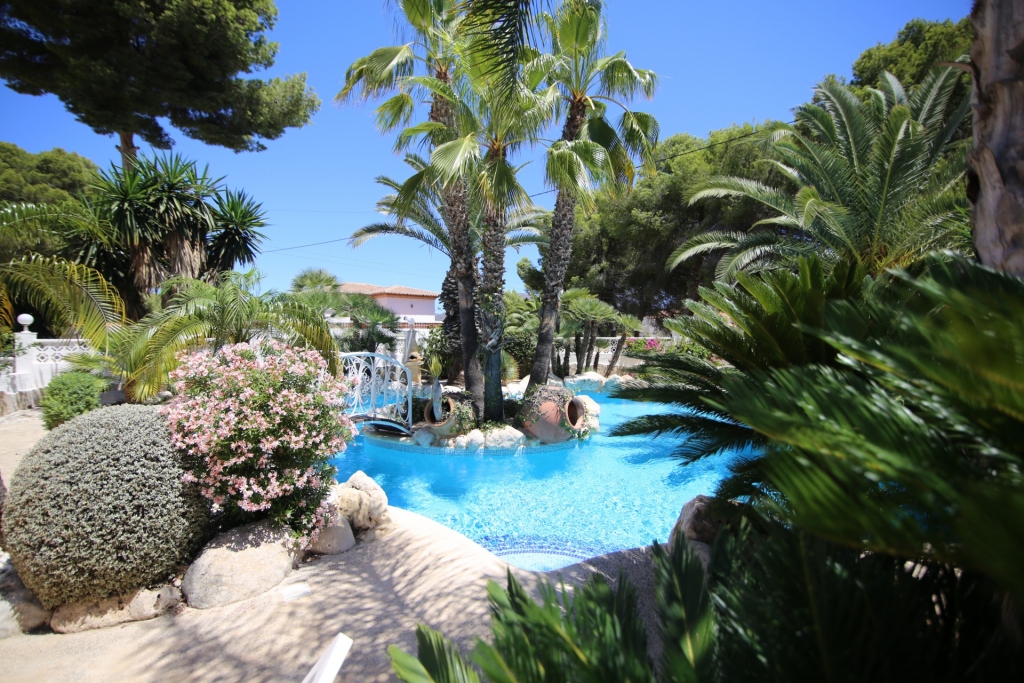 4 bed villa in Moraira