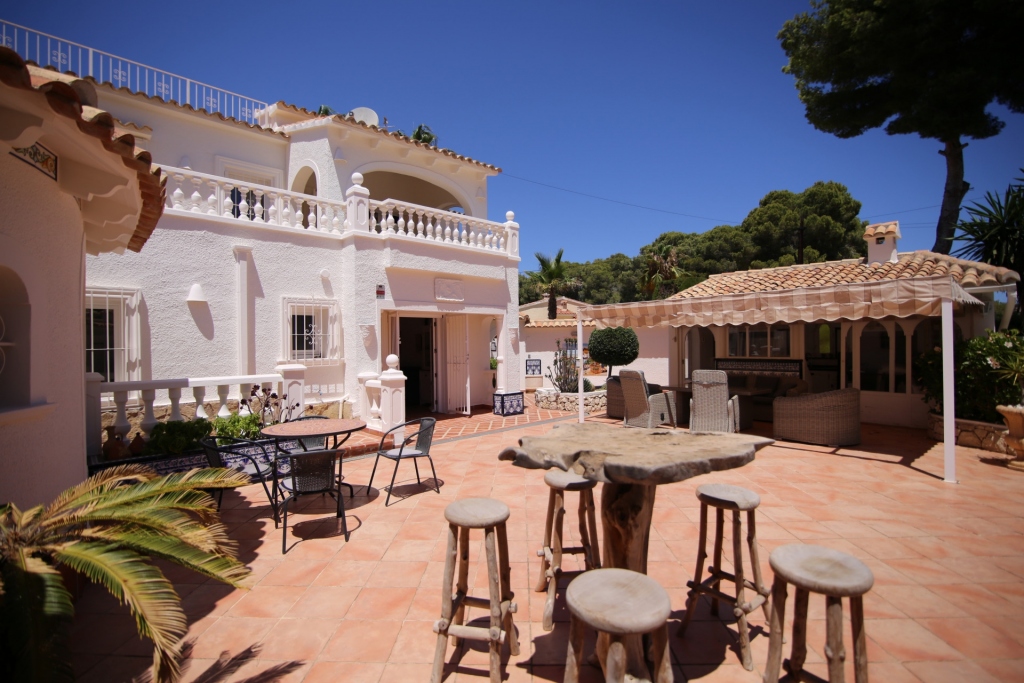 4 bed villa in Moraira