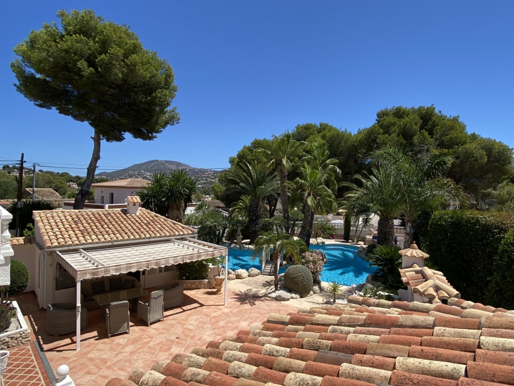 4 bed villa in Moraira