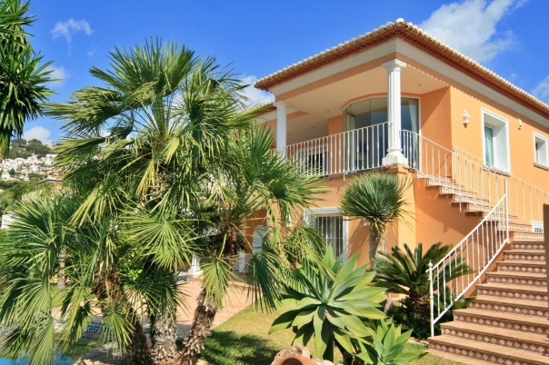 4 bed villa in Moraira