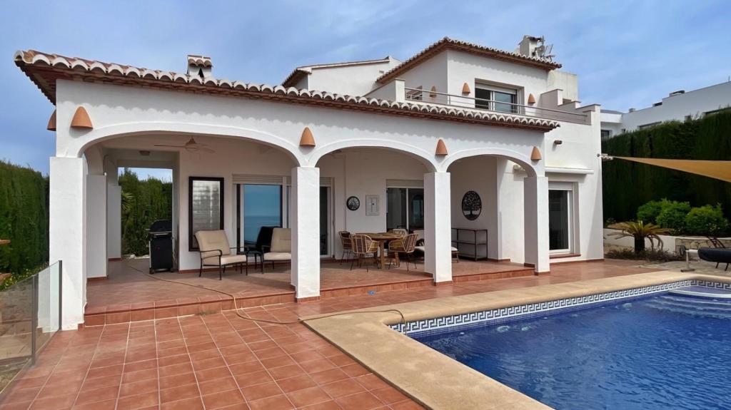 4 bed villa in Moraira