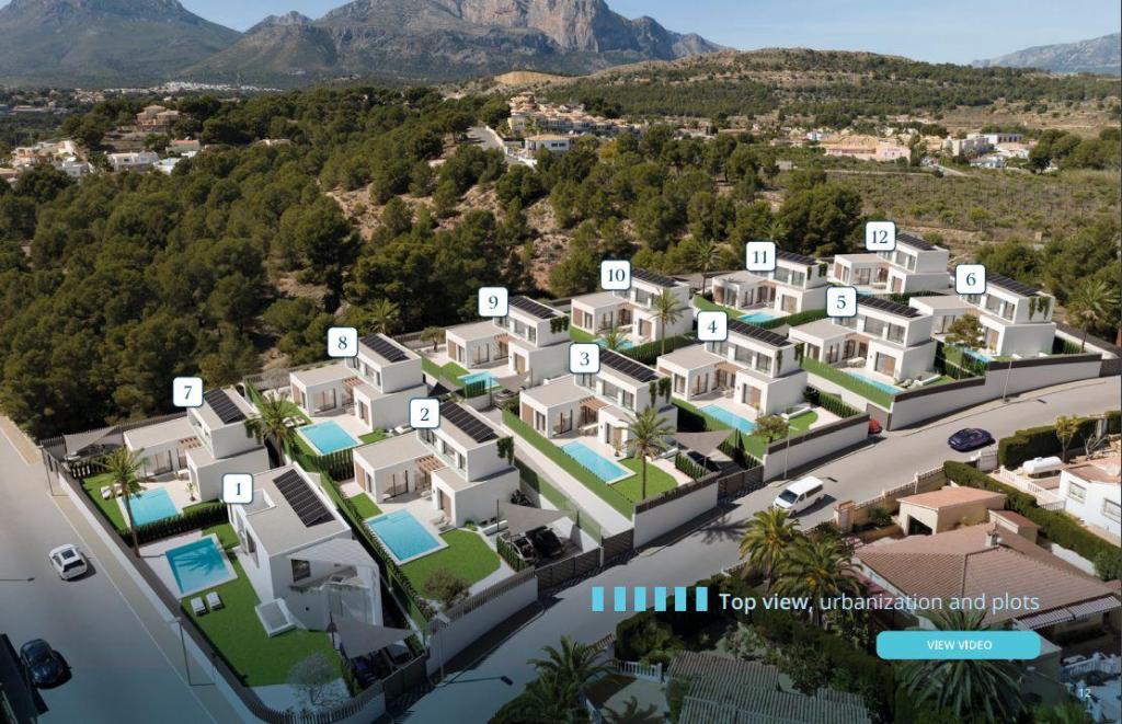 3 bed villa in Alfaz del Pi