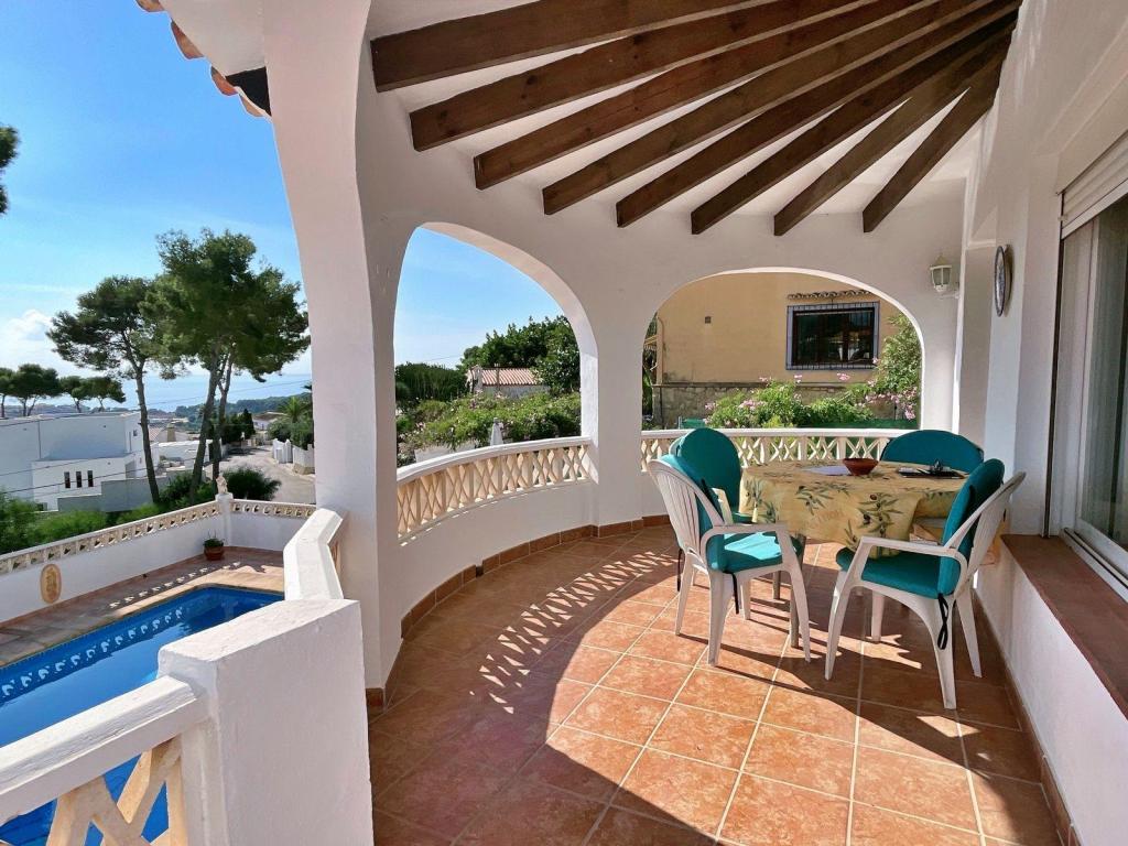3 bed villa in Moraira