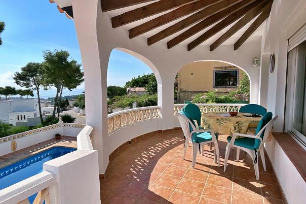 3 bed villa in Moraira