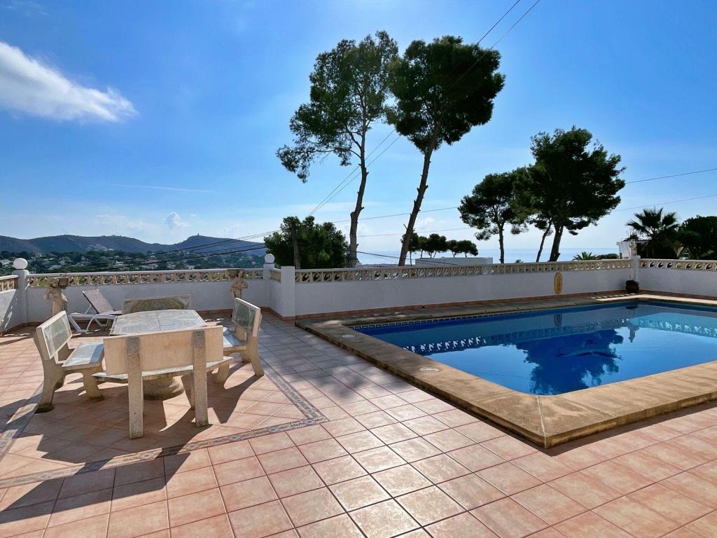 3 bed villa in Moraira
