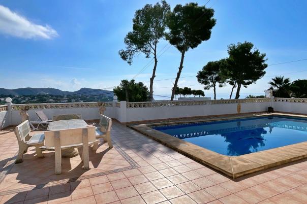 3 bed villa in Moraira