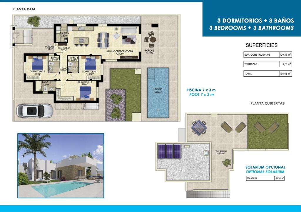 3 bed property in Polop