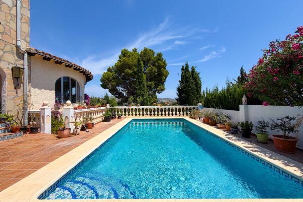 3 bed villa in Moraira