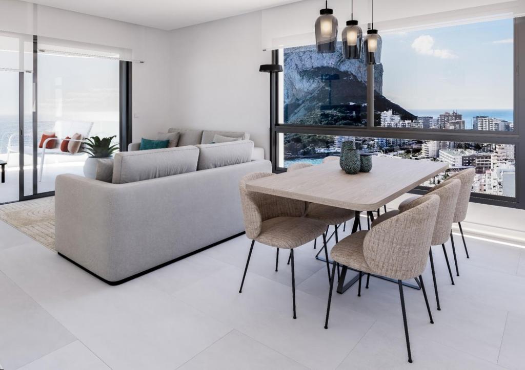 3 bed apartments - flats in Calpe