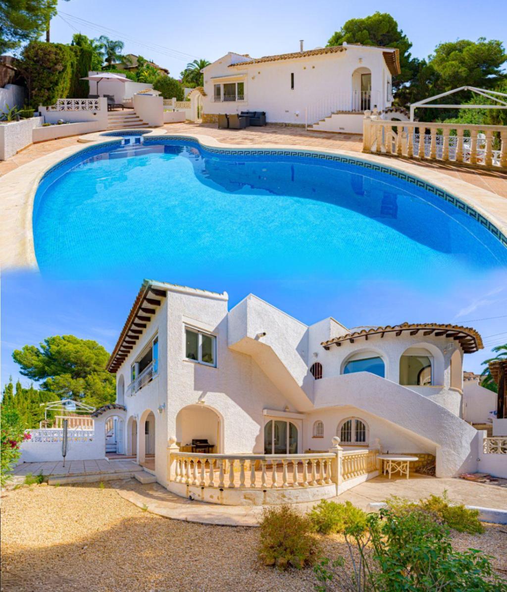 3 bed villas in Moraira
