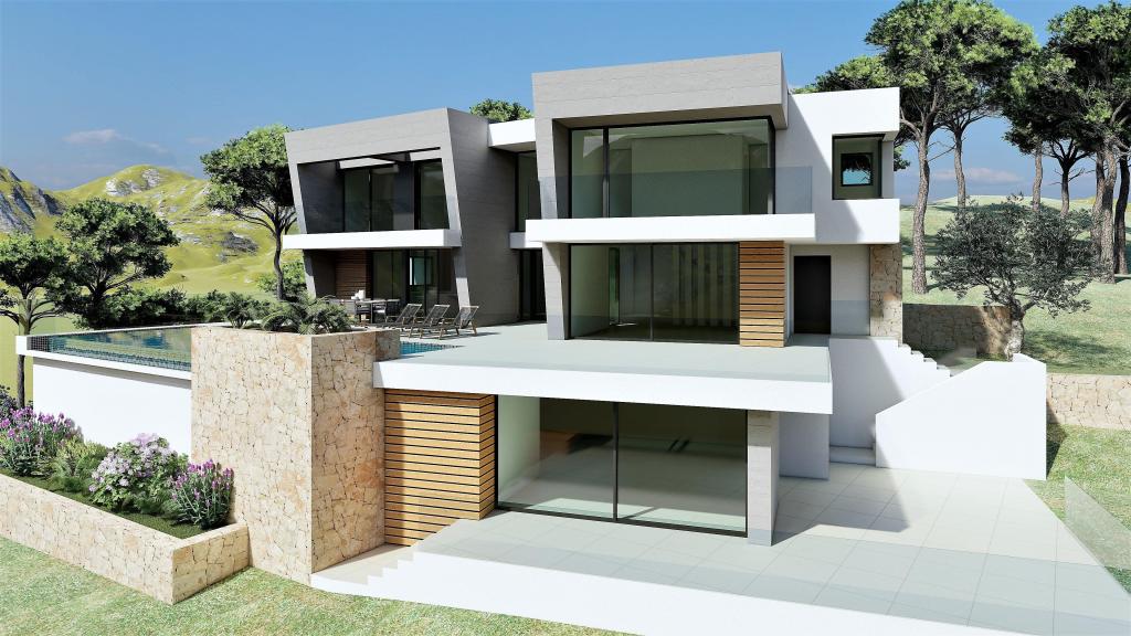 3 bed villas in Benitachell