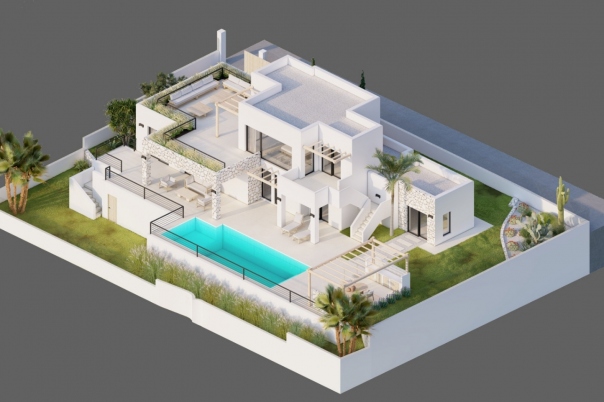 4 bed villa in Moraira
