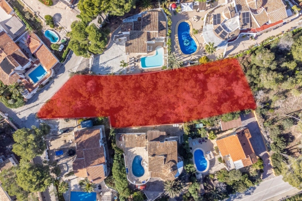 plot in Moraira