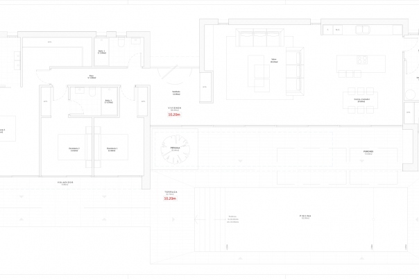 3 bed villa in Calpe