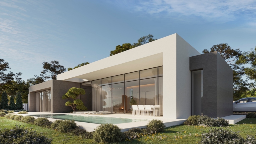 3 bed villa in Calpe
