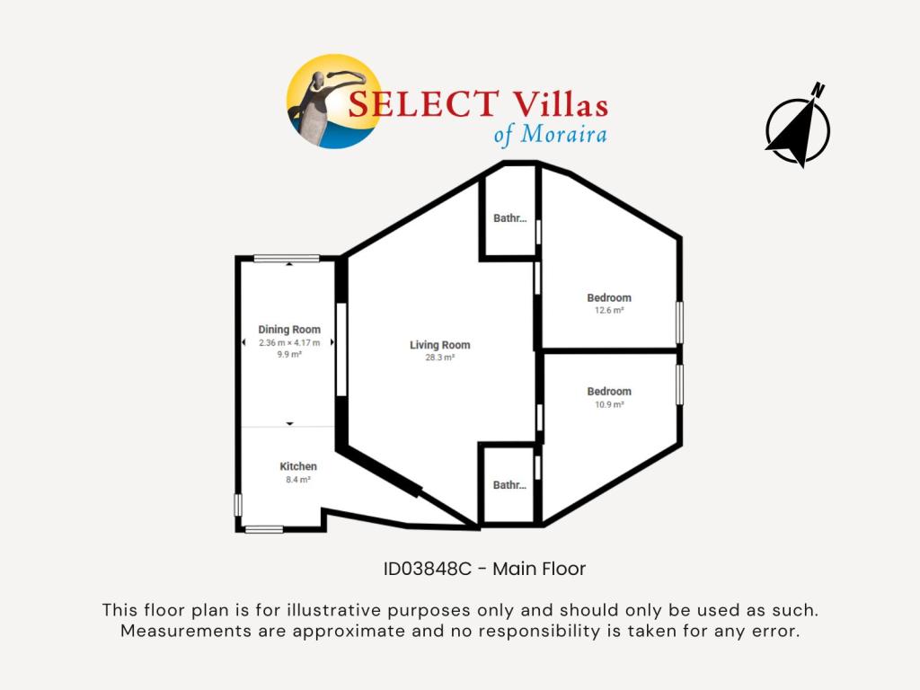 2 bed villa in Calpe