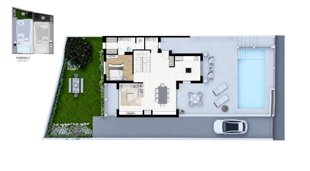 4 bed villa in Alfaz del Pi