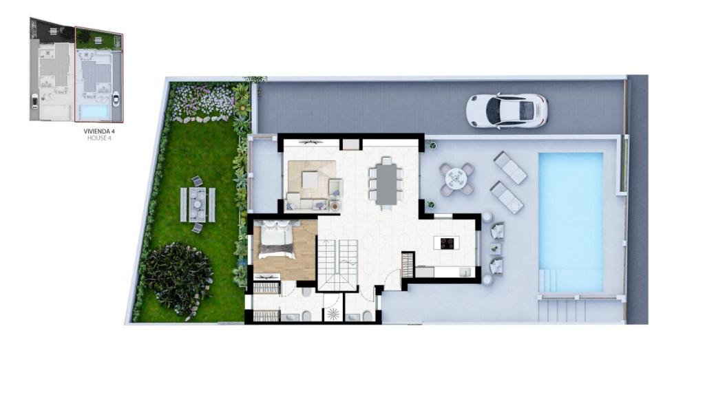 4 bed villa in Alfaz del Pi