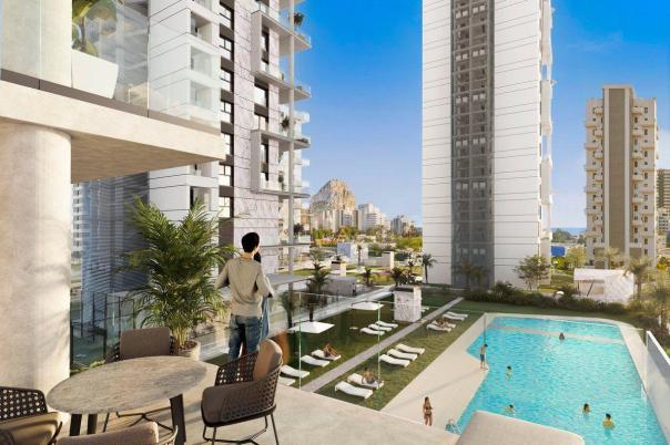 3 bed apartamento in Calpe