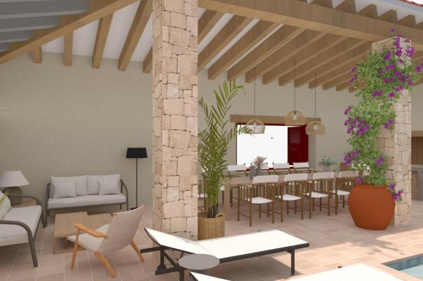 6 bed villas in Benissa