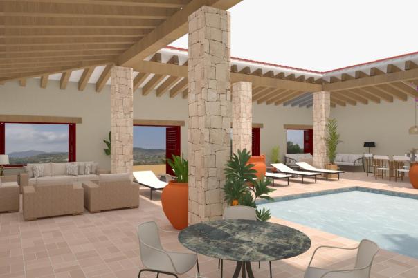 6 bed villas in Benissa