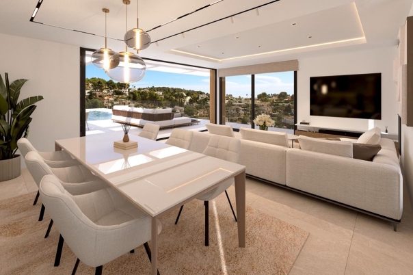 3 bed villa in Calpe