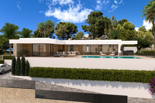 3 bed villa in Calpe