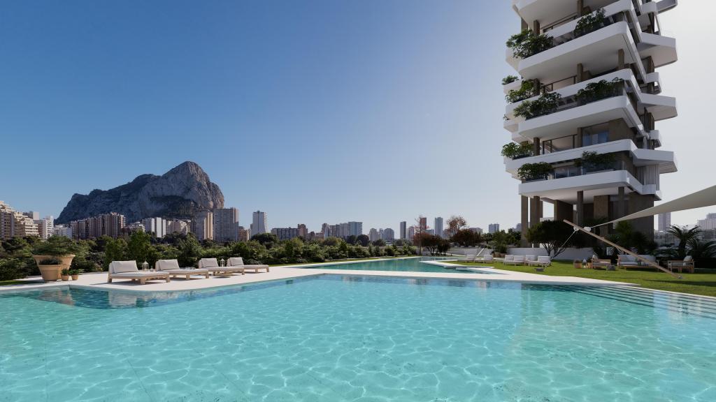 2 bed apartment in Calpe