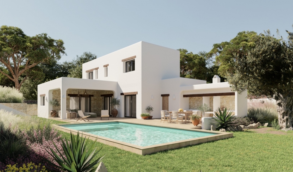 3 bed villa in Moraira