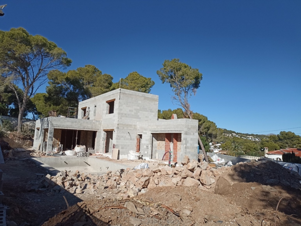3 bed villa in Moraira