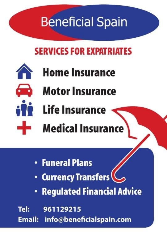 Beneficial Insurance Spain - Costa Blanca Expat Insurance