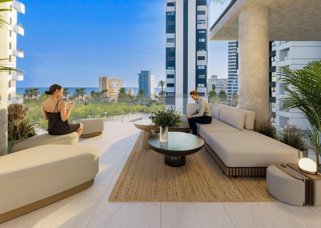 2 bed apartamento in Calpe