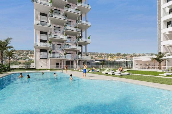 2 bed apartamento in Calpe