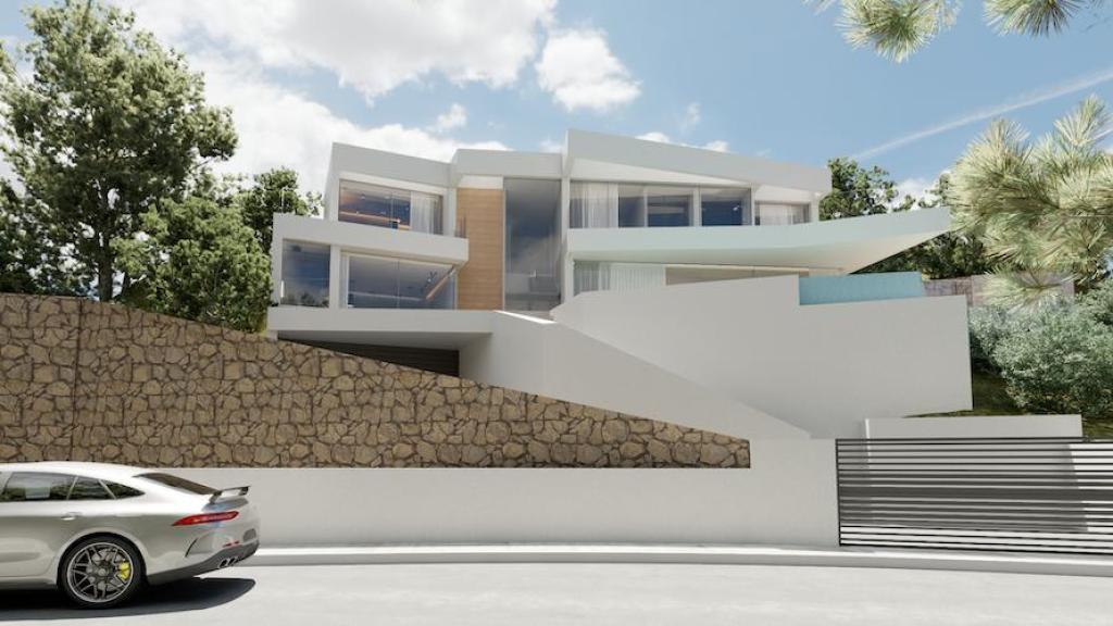 4 bed villa in Altea