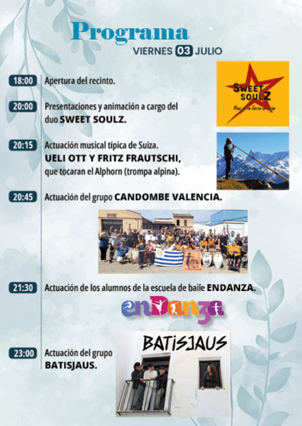 Festivals in Javea: International Festival (2-4th July 2026)
