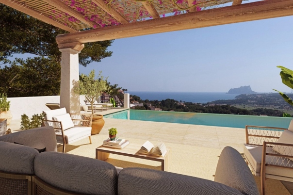 4 bed villa in Moraira