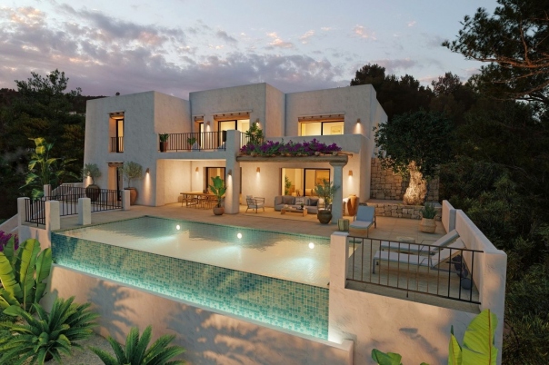 4 bed villa in Moraira