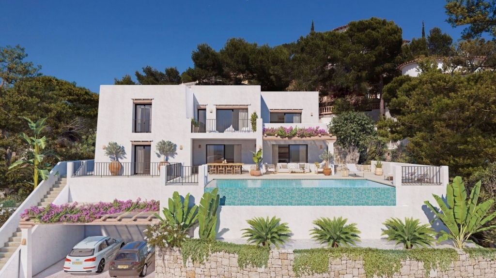 4 bed villa in Moraira