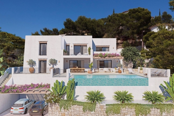 4 bed villa in Moraira