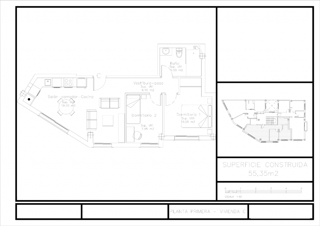 2 bed apartment in Benissa