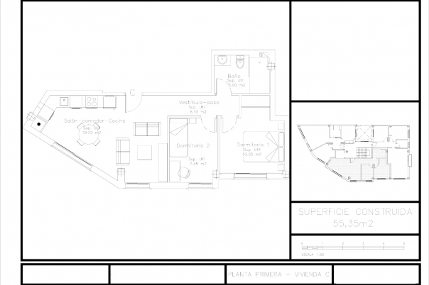 2 bed apartment in Benissa