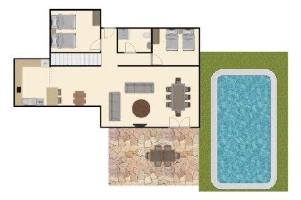 3 bed villa in Calpe