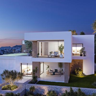 3 bed villas in Benitachell