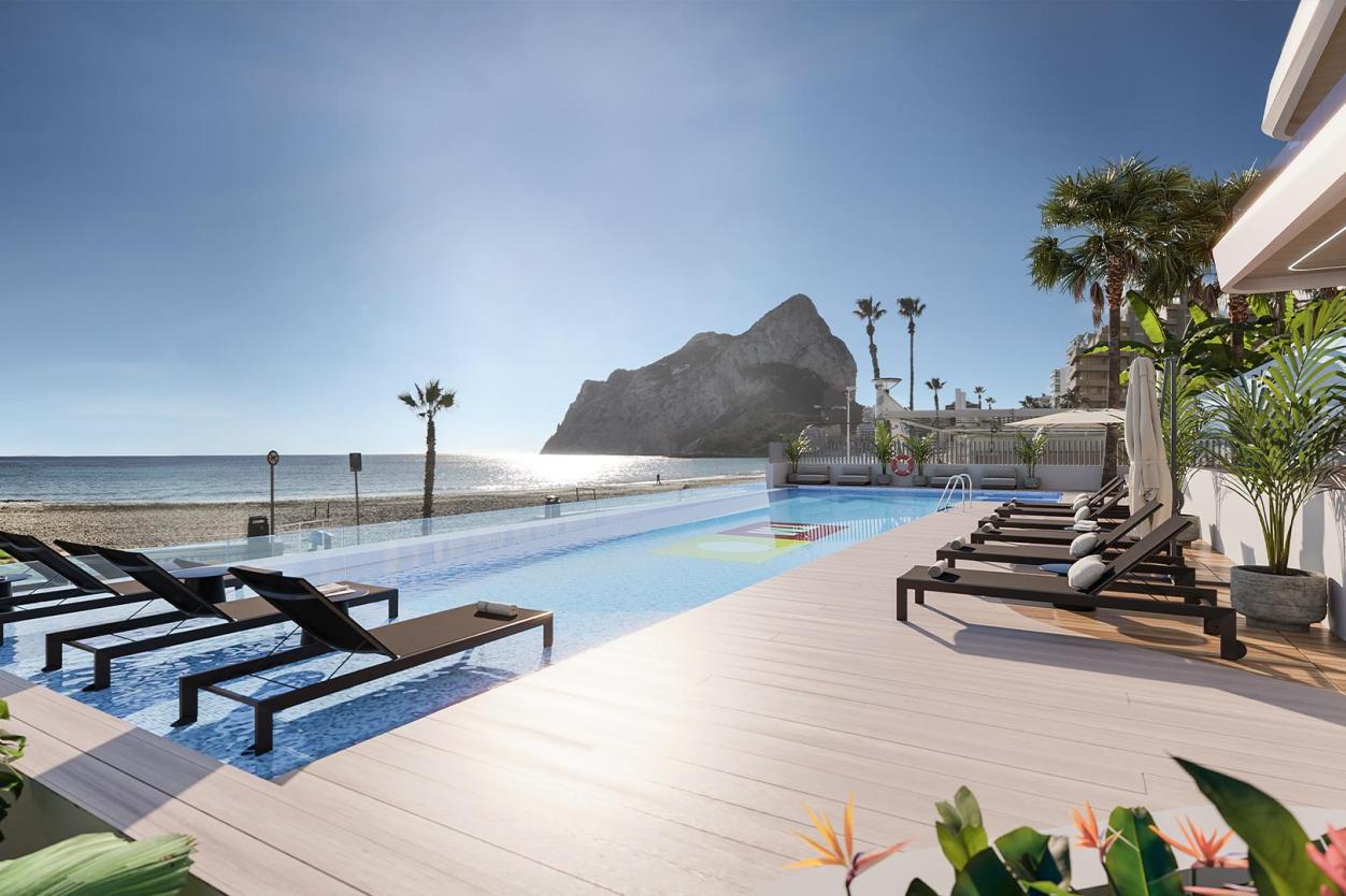2 bed apartment in Calpe