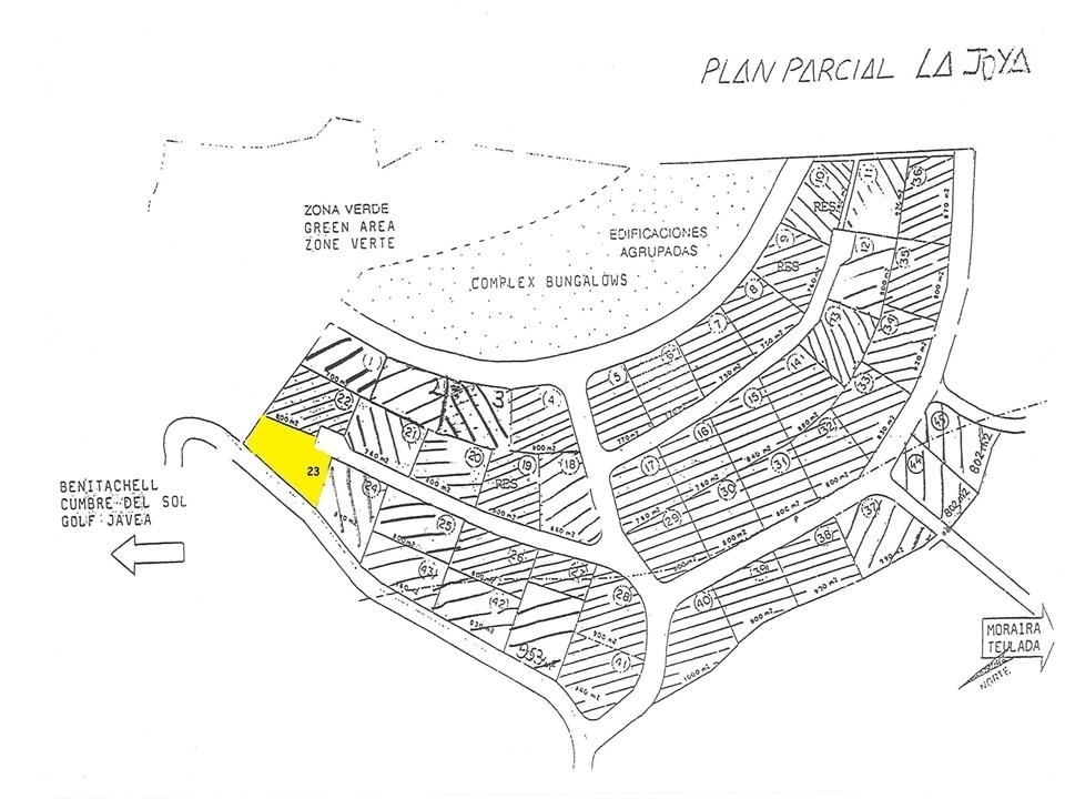 plot in Benitachell