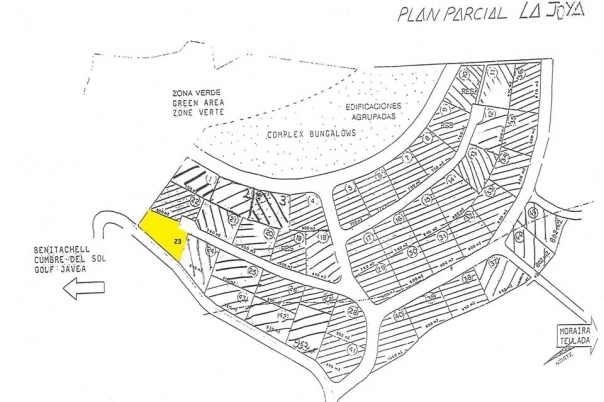 plot in Benitachell