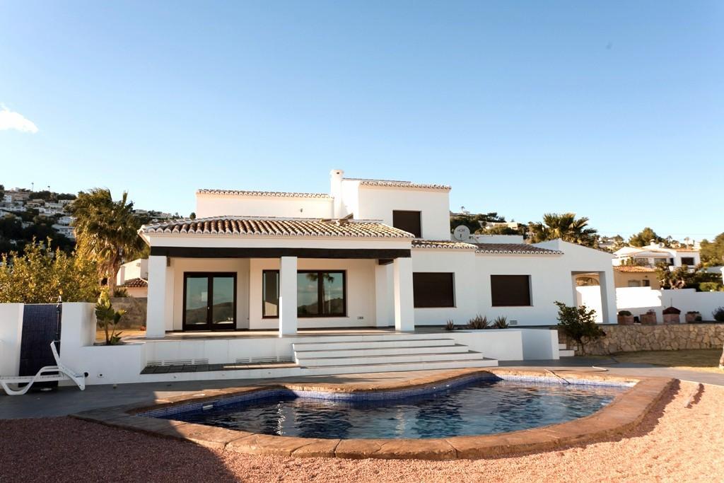 4 bed villa in Moraira