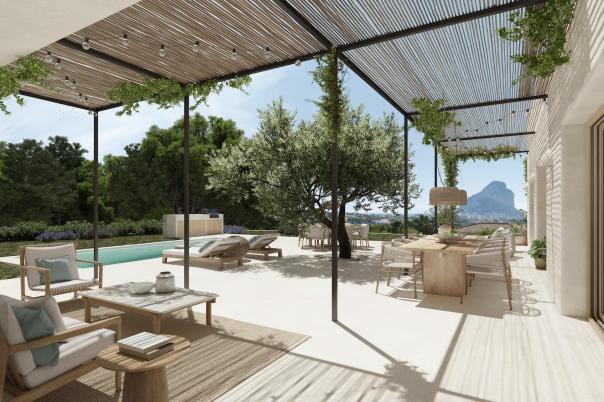 4 bed villa in Calpe